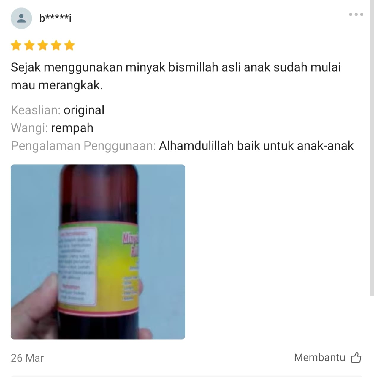 Minyak Bismillah